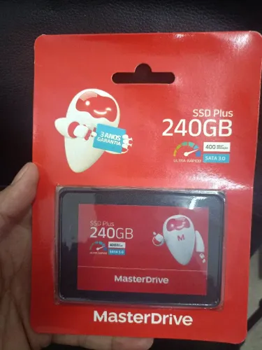 SSD Masterdrive 240gb SATA 3. Lacrado!