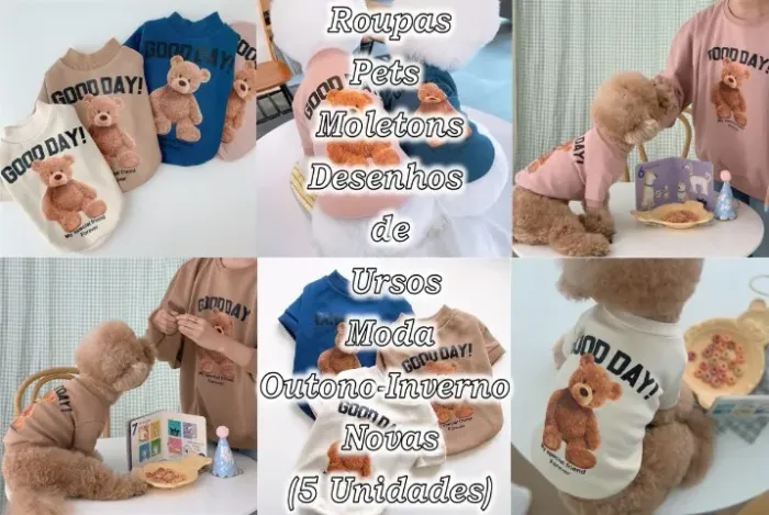 Camisas de Frio para Cães de Pequeno Porte