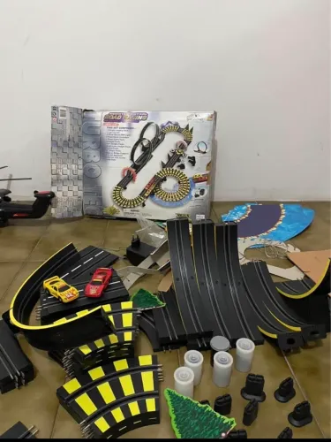Autorama Turbo Tec 7,13 Metros Completo + Caixa (leia desc)