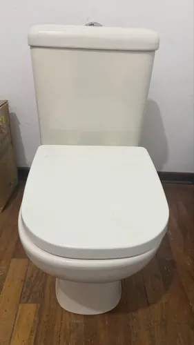 Vaso quadrado icasa bege