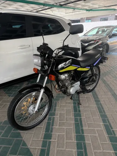 Honda cg today 1991 super integra apta placa preta