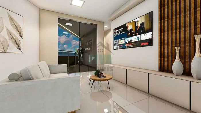 Apartamento Novo, com 02 Quartos, no Caiçaras!
