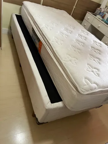 UMAFLEX Base + Colchão Box Solteiro - PRA SAIR HOJE!