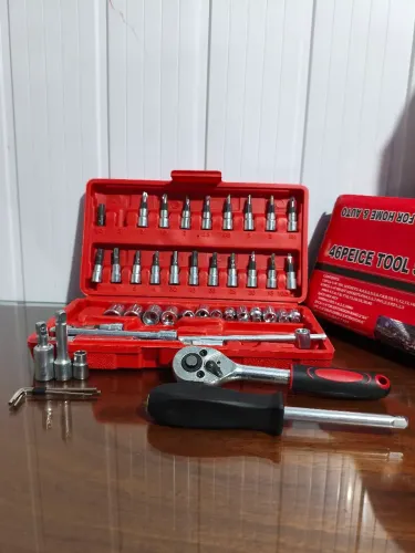 Kit ferramentas 46 peças com maleta 