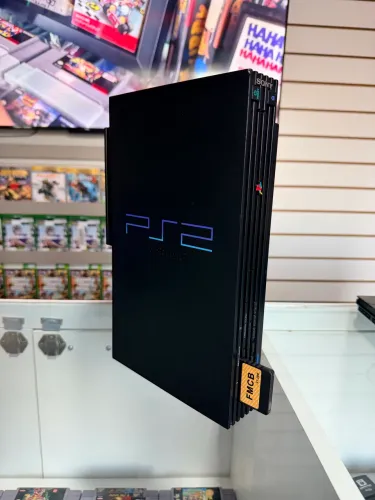 Ps2 Fat americano com Hd 500gb com 215 jogos na memória 