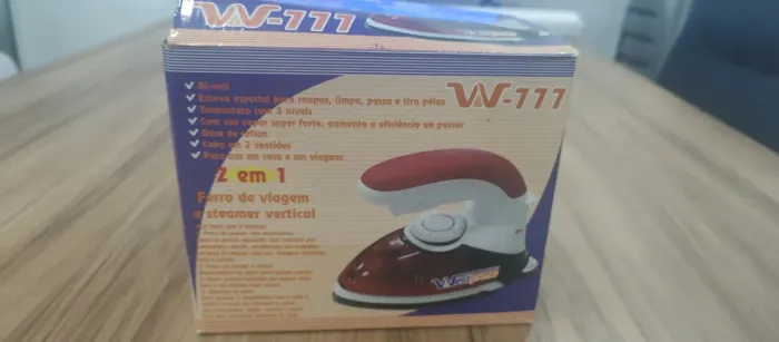 Ferro a vapor portátil novo 110v