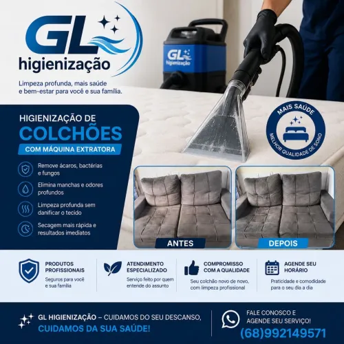 Higienização de Estofados 
