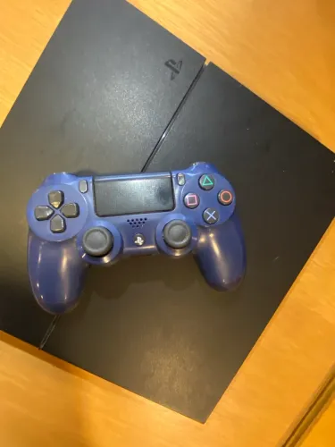 ? Controle DualShock 4 PS4 ? Azul escuro 