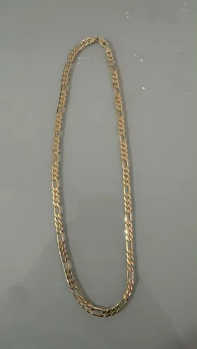 Colar folheado ouro 18K masculino