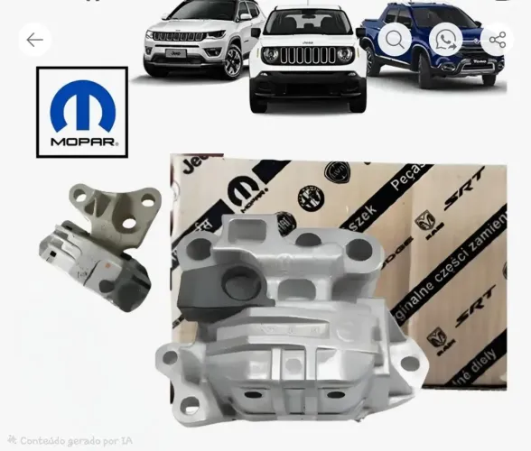 Kit 2 Coxim Motor Toro Compass Renegade 2.0 Diesel Original