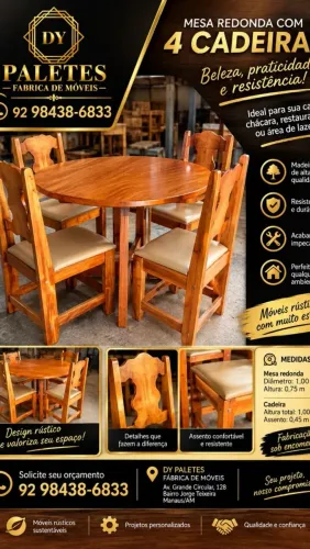 MESA DE SALA JANTAR 