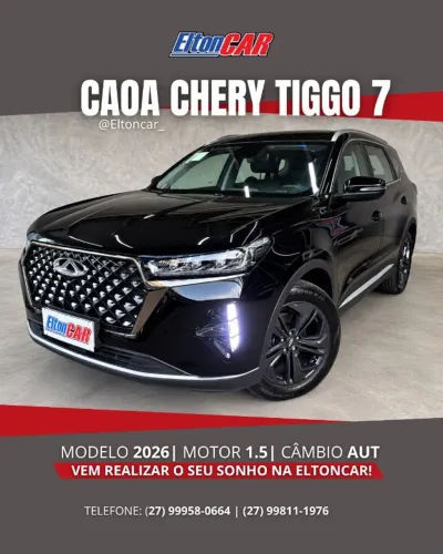 Chery Tiggo 7 Sport 1.5 Turbo Flex 16V Aut. 2026