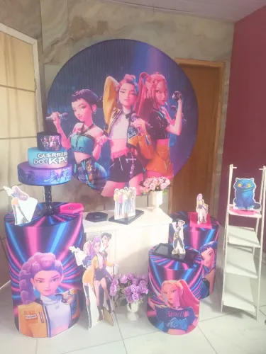Pegue e monte guerreira k-pop