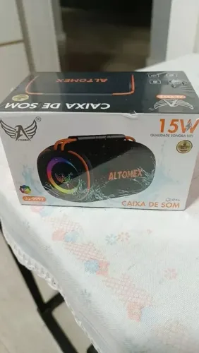 Caixa Caixinha De Som Bluetooth Potente Pendrive Fm Sd Portátil Ipx6