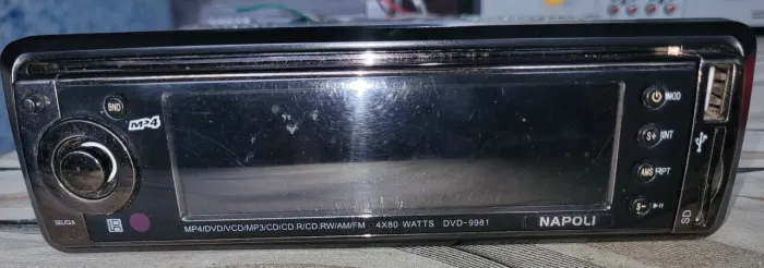 APARELHO DE SOM E DVD  AUTOMOTIVO NAPOLI - DVD 9981