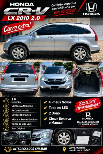 Honda CR-V LX 2.0 16V 2wd/2.0 Flexone Aut. 2010