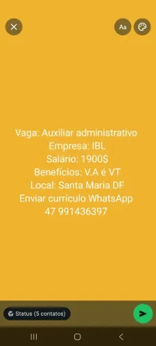 Auxiliar Administrativo 