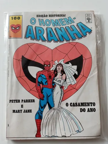 Rara revista o casamento do homem aranha - Veja