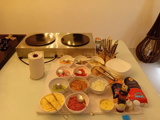 Buffet crepes