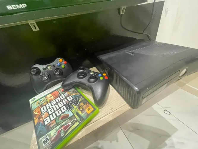Xbox 360 Slim Desbloqueado USB VENDER LOGO