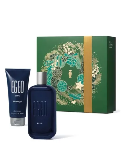 Kit Egeo blue Colônia/Sabonete gel