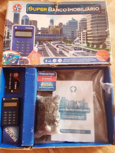 BANCO IMOBILIÁRIO COM MAQUININHA