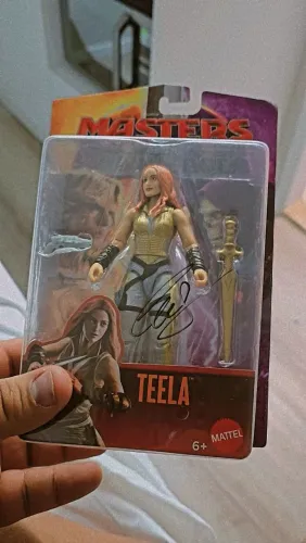 Action Figure Teela (He-man) Autografado por Camila Mendes