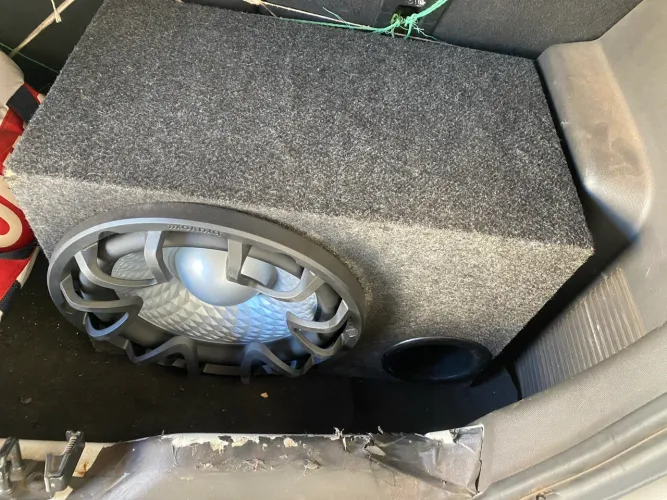 Sub bravox 500rms com módulo taramps 800 rms