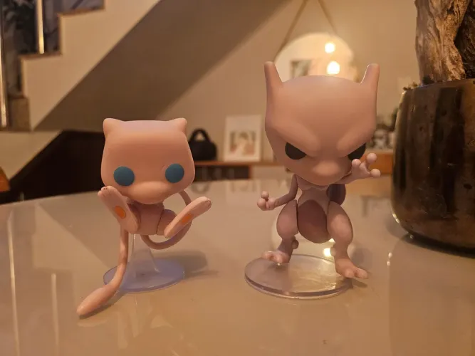 Funko pokemon Mew e MewTwo