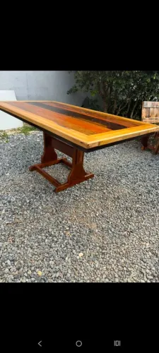 Mesa rústica