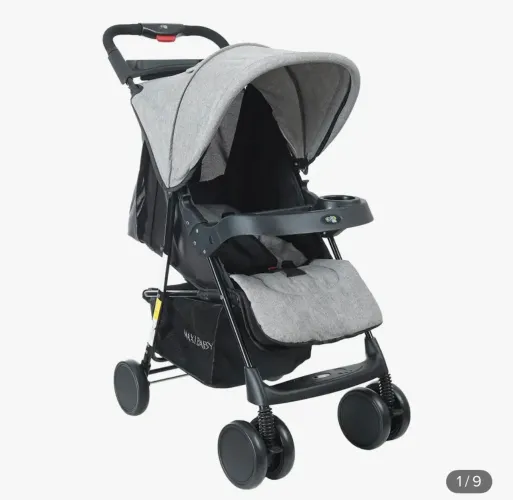 Carrinho de bebê maxibaby cinza