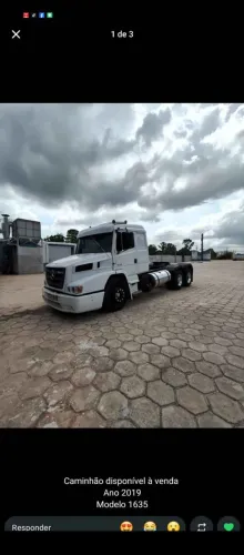 Caminhão modelo 1635