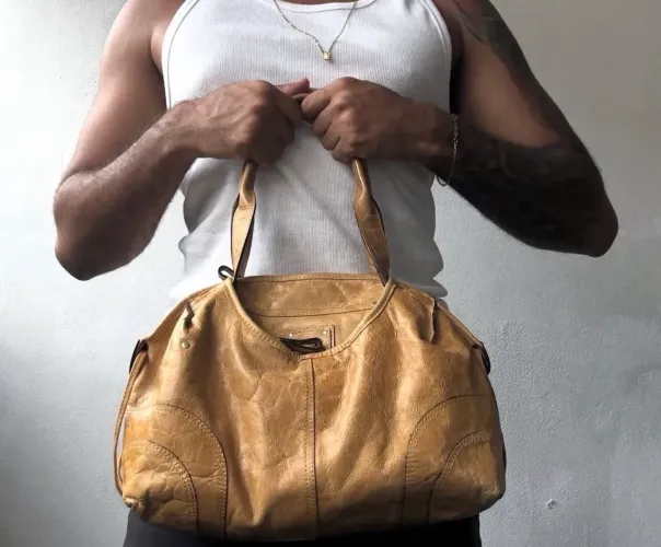 Bolsa Arezzo - Caramelo - Original - Envio rápido
