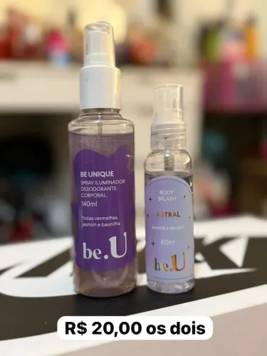 Kit 2 body splash Be.U