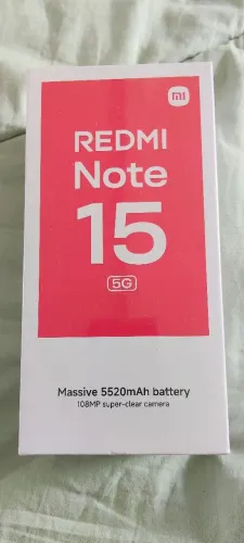 Celular Xiaome Redmi Note 15 5g  