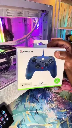 Controle de Xbox GamerSir T7 lacrado na caixa
