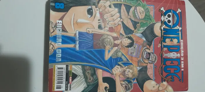 One Piece Volume 8 - Edição 3 em 1