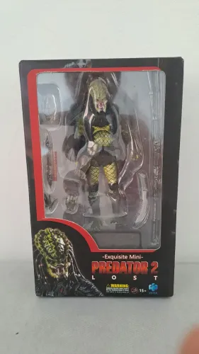 MOBILE TOY *** MT Predator 2 Lost (Raro) Predador 3"75' (10cm) escala 1/18