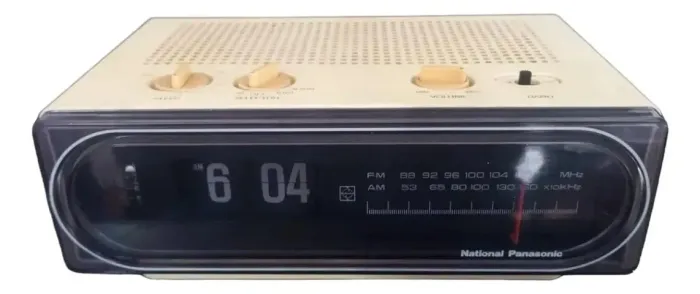 Radio Relogio National Rc-6010b - Funcionando # (Usado)