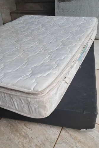 Cama Box Casal - Faço Entrega