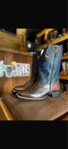 Bota Country Masculina couro Legítimo