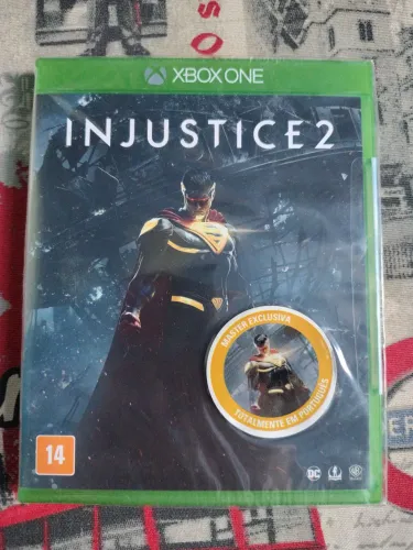 Injustice 2 Xbox One novo, lacrado