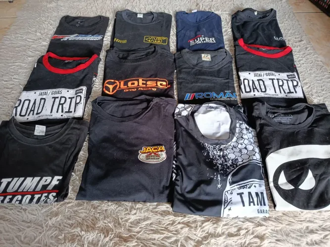 Camisetas Unissex Com Referência a Carros Novas P M G