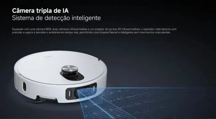 Xiaomi Vacuum 5 PRO, Robô Aspirador, Lacrado Novo, Garantia e Loja Física, Entrega Gratis
