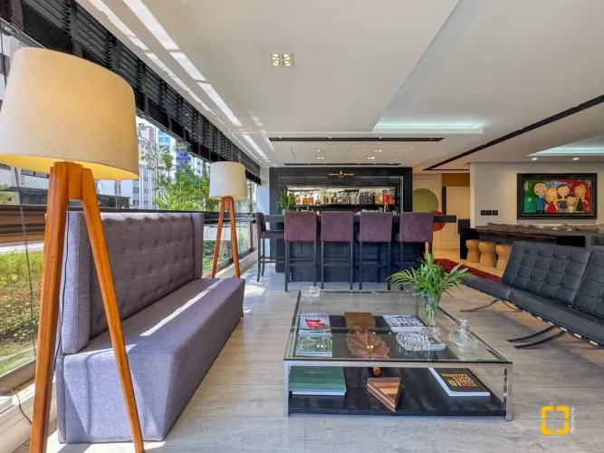 Apartamento Garden - Centro - Florianópolis - Santa Cataria - 4 dorm - Escritório - 2 vaga