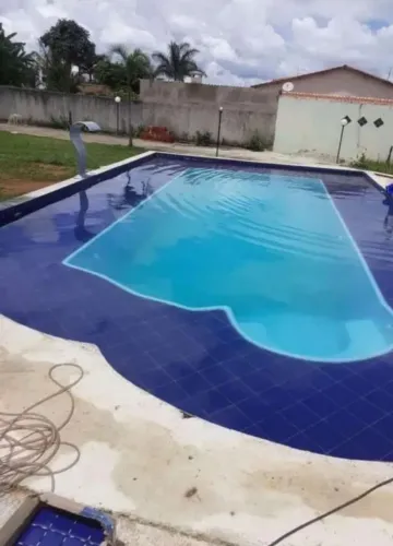 Piscina com led, e aquecimento 9 mts c brinde