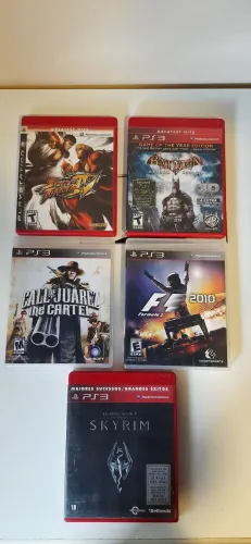 Jogos Originais PS3 5 jogos.