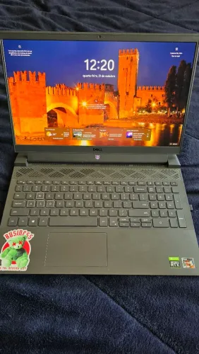 Notebook Dell G15 (5515) / Ryzen 7 / Rtx 3060 / 16gb / SSD 1,5Tb / tela 15.6 full hd