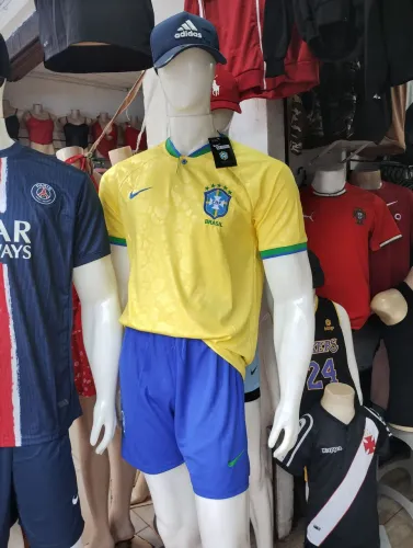 Conjunto Seleção Brasileira Brasil novo