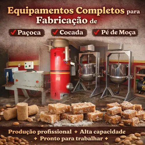 Máquinas para Fabricação de doces